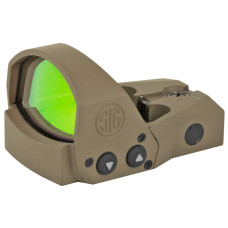 Sig Sauer Romeo1 Pro, Reflex Sight, 6 MOA Dot, FDE Finish, 1 MOA Adjustments SOR1P103