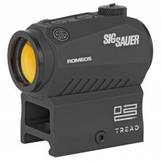 Sig Sauer Romeo5 Tread Red Dot, 1X20mm, 2 MOA Dot, .05 MOA Adjustments, Fits M1913 Rail, Black Finish SOR52010