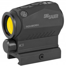 Sig Sauer Romeo5 X Compact Red Dot, 1X20mm, 2 MOA, AAA Battery, 1913 Mount Black Finish SOR52101