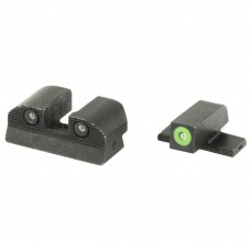 Sig Sauer XRay, Day/Night Sight Set, #6 Tritium Green Front Sight, #8 Square Notch Rear Sight, Fits Sig P220 45, P226 40, P227 45, P938 9, P320 Full Size and Compact 9/40/357/45 and SP2022 40 SOX10001
