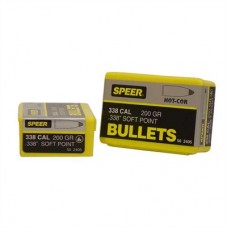 Speer Hot-Cor Rifle Bullets .338 diameter 200 grain box of 50