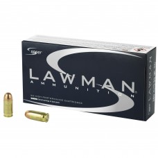 Speer Ammunition Speer Lawman, Training, 380ACP, 95 Grain, Total Metal Jacket, 50 Round Box 53608