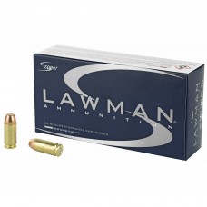 Speer Ammunition Speer Lawman, Training, 40 S&W, 180 Grain, Total Metal Jacket, 50 Round Box 53652