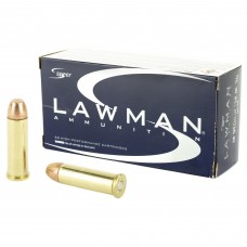 Speer Ammunition Speer Lawman, Training, 38 Special, 158 Grain, Total Metal Jacket, +P, 50 Round Box 53750