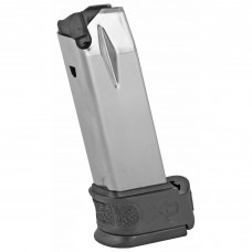 Springfield Magazine, 40 S&W, 12Rd, Fits XD-Mod.2 Subcompact, Stainless Finish, with Black Sleeve Extension XDG0932