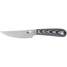 Spyderco Bow River, Fixed Blade Knife, Black/White G10 FB46GP