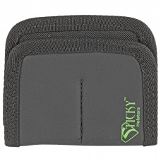 Sticky Holsters Dual Mag Sleeve, Fits Double Stack and Large Single Stack 1911 Style Magazines, Black Finish DMMS
