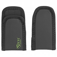 Sticky Holsters Mag Pouch Sleeve, Fits Flashlights, Any Pistol Magazine, Inside the Waistband or Pocket, Black Finish, 2 Pack MPSP2