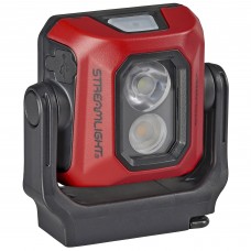Streamlight Syclone, Compact USB Rechargeable Multi-Function Worklight, Red, High-400 Lumens, Medium-200 Lumens, Low-100 Lumens, Includes USB Charging Cord, Cool White LEDs, 90 CRI LEDs, IPX4 Water-Resistant, Hands-Free with Magnetic Base and 