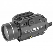 Streamlight TLR-2 HLG Tac Light w/laser, Black Finish, Includes Rail Locating Keys for Glock style, 1913 Picatinny, S&W 99/TSW, and Beretta 92, 1000 Lumens 69265