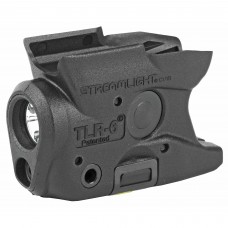 Streamlight TLR-6, Tac Light w/laser, For S&W M&P Shield, White LED and Red Laser, Includes 2 CR 1/3N Lithium Batteries, Black Finish 69273