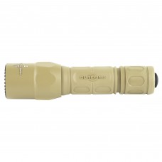 Surefire G2X Pro Flashlight, Dual-Output LED, 15/600 Lumens, Constant-On Click-Type Tailcap Switch, Tan G2X-D-TN