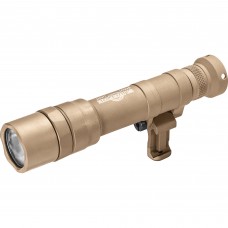 Surefire M640DF Scout Pro Flashlight, LED, 1500 Lumens, Tan Finish, 1913 Picatinny Mount installed, MLOK Mount included, Z68 On/Off Tailcap, SF18650B Micro-USB Rechargable Battery Included M640DF-TN-PRO
