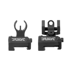 TROY BattleSight Micro, Front and Rear Sight, Picatinny, Black Finish SSIG-IAR-SMBT-00