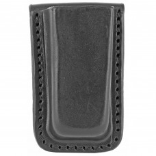 Tagua MC5 Single Mag Carrier, Fits Glock 9/40 Magazines, Black Leather, Ambidextrous MC5-022