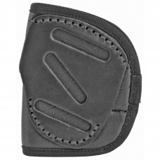 Tagua THE WEIGHTLESS HOLSTERS FOUR-IN-ONE HOLSTER, Inside Waistband Holster, Right Hand, Black Synthetic Leather, Fits Smith And Wesson Body Guard 380 TWHS-H4-720