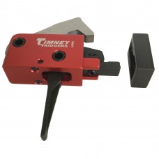 Timney Triggers 2 Stage Trigger, Straight Shoe, Fits AR PCC, Two-pound First Stage Two-Pound Second Stage, Not Adjustable, Black Finish 682-ST