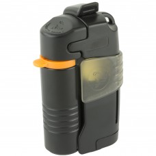 Tornado Personal Defense Tornado Pepper Spray, Ultra, 11g, Alarm, Strobe Light, Belt Clip, Black RHB001