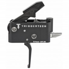 TriggerTech Trigger, 2.5-5.0LB Pull Weight, Fits AR-15, Adaptable Flat Trigger, Two Stage, Adjustable, Black Finish, Includes Installation Tools, Instruction Book, & TriggerTech Patch AR0-TBB-25-NNF
