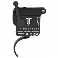 TriggerTech Trigger, 1.5-4LB Pull Weight, Fits Remington 700, Primary Curved Clean Trigger, Right Hand, Adjustable, Black Finish, Includes Installation Tools, Instruction Book, & TriggerTech Patch R70-SBB-14-TNC
