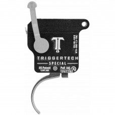 TriggerTech Trigger, 1.0-3.5LB Pull Weight, Fits Remington 700, Special Curved Trigger, Bolt Release Model, Right Hand, Adjustable, Stainless Finish, Includes Installation Tools, Instruction Book, & TriggerTech Patch R70-SBS-13-TBC