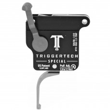TriggerTech Trigger, 1.0-3.5LB Pull Weight, Fits Remington 700, Special Flat Clean Trigger, Right Hand, Adjustable, Stainless Finish, Includes Installation Tools, Instruction Book, & TriggerTech Patch R70-SBS-13-TNF