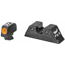 Trijicon HD Night Sights, Orange Front Outline, Fits Glock MOS 17/19/26/27/33/34 GL114-C-601089