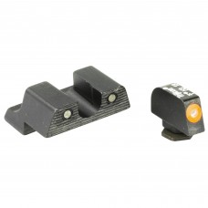 Trijicon Tritium HD XR Night Sight, Fits Glock 42 and 43, Orange Front, 3 Dot GL613-C-600846