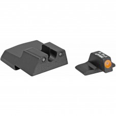 Trijicon HD Night Sights, Fits H&K .45C, .45C Tactical, P30, P30L, and VP9 models, Not compatible with Optics Ready VP9, Orange Front Outline, Front/Rear HK110O-600601
