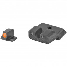 Trijicon HD Tritium Night Sights, Fits M&P, M&P 2.0, SD9 And SD40 VE, Excludes Shield and C.O.R.E. Models, Orange Outline SA137O-600556