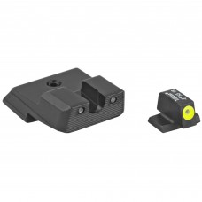 Trijicon HD Tritium Night Sights, Fits M&P, M&P 2.0, SD9 And SD40 VE, Excludes Shield and C.O.R.E. Models, Yellow Outline SA137Y-600558