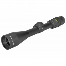 Trijicon AccuPoint 3-9x40mm Riflescope MIL-Dot Crosshair with Green Dot, 1 in. Tube, Matte Black, Capped Adjusters TR20-2
