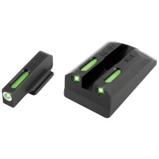 Truglo Brite-Site TFX, Sight, Fits Ruger SR9/40/45, Tritium/Fiber-Optic, Day/Night Sight, 24/7 Brightness TG13RS1A