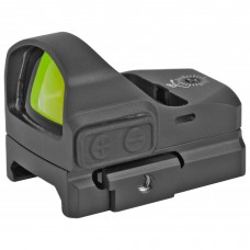Truglo TRU-TEC Micro Red Dot, 1X23, 3MOA, 23mm X 17mm Multi-Coated Objective Lens, Matte Black, Hardshell Cover and Picatinny Mount, CR2032 Battery Included TG8100B