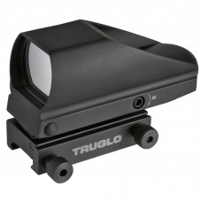 Truglo TRU-BRITE Dual Color Single Reticle, Red/Green Dot, 1X, Black, 5 MOA, Anti-Reflection Coating on Target Side, Parallax Free from 30 Yards, CR2032 Battery Included TG8385B