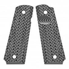 VZ Grips Recon, Pistol Grips, Black/Gray Color, G10, Fits 1911, Full Size, Ambidextrous 17-06-1111-10-10-000