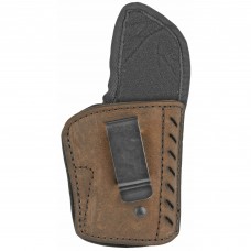 Versacarry Comfort Flex Essential, Inside Waistband Holster, Fits Most 1911 Style Pistols, Distressed Brown Color, Water Buffalo Leather and Kydex, Right Hand CFE2112-1