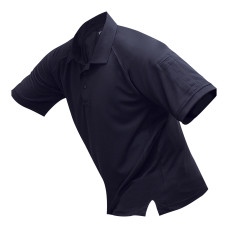 Vertx Coldblack Short Sleeve Polo Shirt, Navy, Polyester, Medium F1 VTX4000P NV MEDIUM