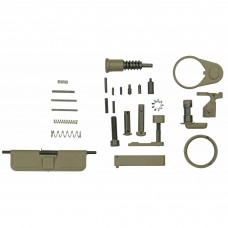 WMD Guns Accent Kit, Flat Dark Earth Finish, Includes Ejection Port Cover Door, Forward Assist, Safety Selector, Castle Nut, Receiver End Plate, Bolt Catch, Mag Lever, Mag Button, Pivot Pin, Takedown Pin, Trigger Guard, Buffer Retainer, and All N