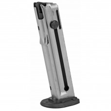 Walther Magazine, 22LR, 10Rd, Fits PPQ, Stainless Finish 51060102