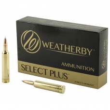 Weatherby Select Plus Ammunition, 257 Weatherby Magnum, 110 Grain, Nosler AccuBond, 20 Round Box N257110ACB