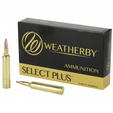 Weatherby Select Plus Ammunition, 257 Weatherby Magnum, 120 Grain, Nosler Partition, 20 Round Box N257120PT