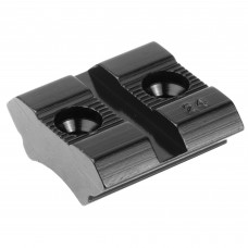 Weaver Model #24 1-Piece of 2 Piece Base system (Must Buy 2 to Mount a Scope) , Fits Savage Mark II, Front or Rear, Gloss Finish 48024