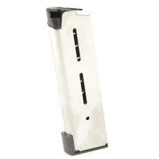 Wilson Combat Magazine, Officer 45ACP, 8Rd, Fits 1911, Stainless 47DOX