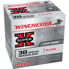 Winchester .38 Special Smokeless Blank Box of 50