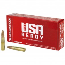 Winchester Ammunition USA Ready, 300 Blackout, 125 Grain, Open Tip, 20 Round Box RED300
