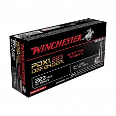 Winchester Ammunition Defender, PDX1, 223REM, 60 Grain, Split Core Hollow Point, 20 Round Box S223RPDB