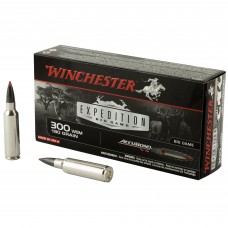 Winchester Ammunition Expedition Big Game, 300WSM, 180 Grain, AccuBond CT, 20 Round Box S300WSMCT