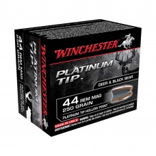 Winchester Ammunition Platinum Tip, Supreme, 44MAG, 250 Grain, PTHP, 20 Round Box S44PTHP