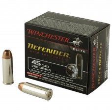 Winchester Ammunition Defender, PDX1, 45LC, 225 Grain, Bonded Jacketed Hollow Point, 20 Round Box S45CPDB